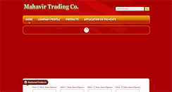 Desktop Screenshot of mahavirtradingco.com